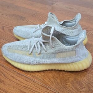 Yeezy Boost 350 V2 Light Gray with Yellow Sole